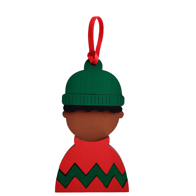 COZY GUY HOLIDAY ORNAMENT