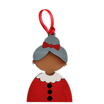 MRS. CLAUS HOLIDAY ORNAMENT