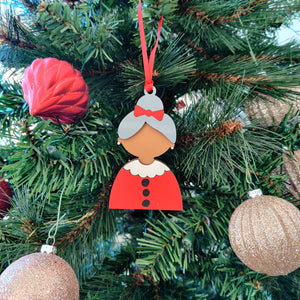 MRS. CLAUS HOLIDAY ORNAMENT