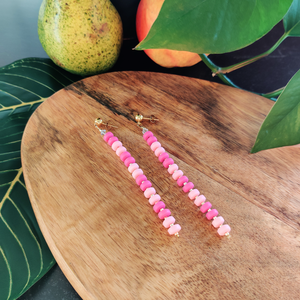 CANDY DROP EARRINGS | GUAVA