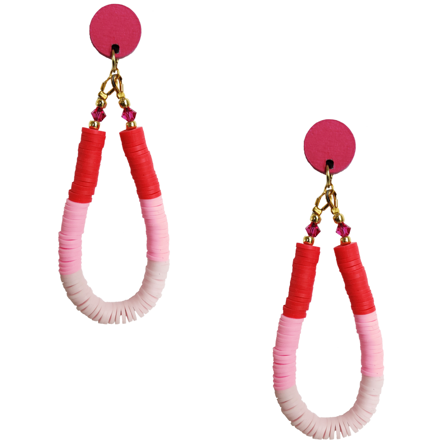 DOUBLE DUTCH EARRINGS | GUAVA