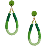 DOUBLE DUTCH EARRINGS | LIME