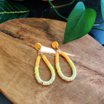 DOUBLE DUTCH EARRINGS | PINEAPPLE